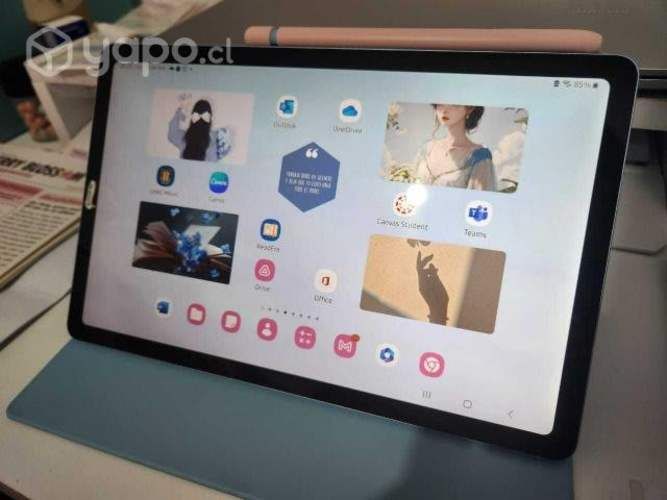 Tablet Samsung S6 Lite con lápiz + carcasa