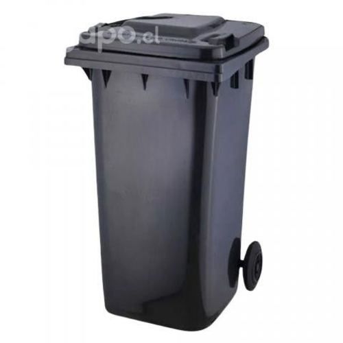 Basurero 120 litros gris oscuro / nuevo