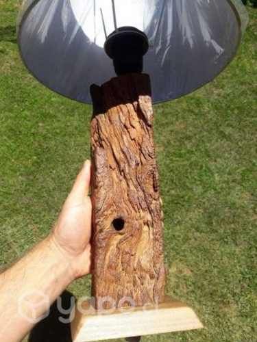 Lampara Velador rustica