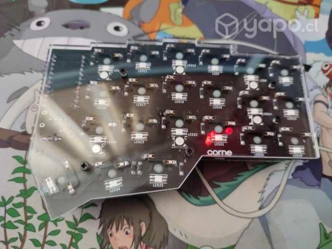 Teclado Mecanico Dividido Corne Mx Hotswap Full