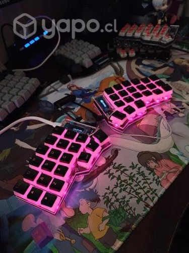 Teclado Mecanico Dividido Corne Mx Hotswap Full