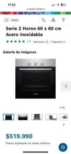 Horno eléctrico Bosch