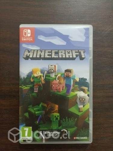Minecraft juego de nintendo Swich