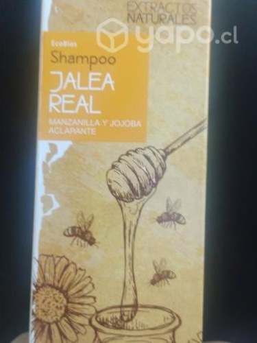 Shampoo jalea real y manzanilla y jojoba