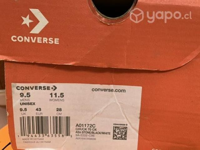 Original zapatillas Chuck 70 ox embalada