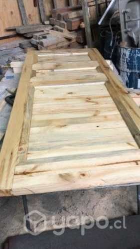 Puertas pino radiata