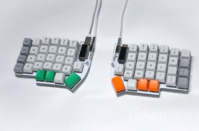 Teclado Mecánico Dividido Lily58 Pro Mx Hotswap