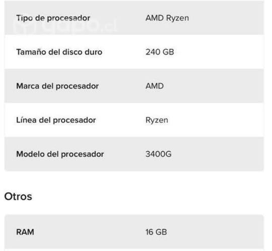 PC GAMER AMD con monitor