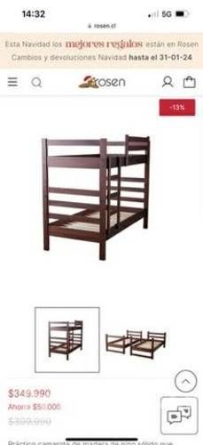 Camarote Rosen ergo t 1 plaza