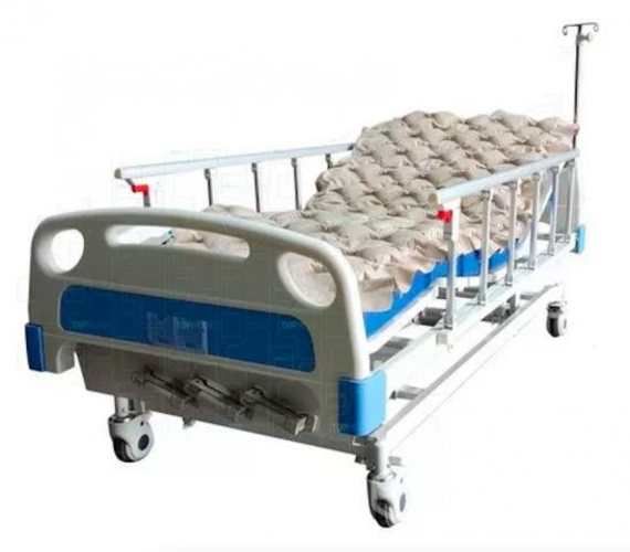 Catre Clinico Manual + Colchon + Antiescaras