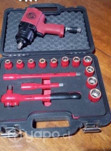 Juego de dados con aislación de 1000 V y neumática