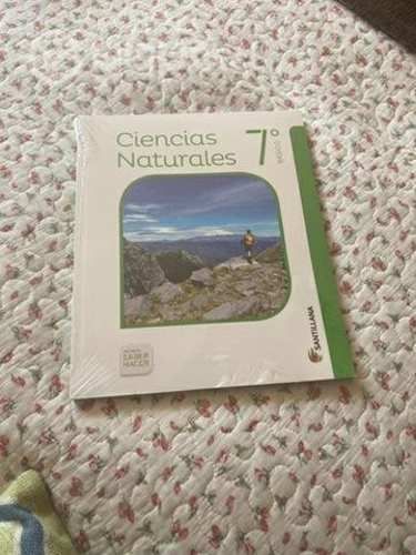 Libro ciencias naturales 7mo, saber hacer sellado