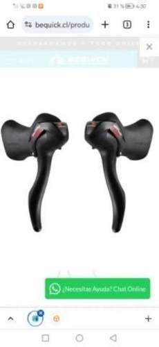 Manillas de cambio y freno para ruta. 2x7vel nuevo