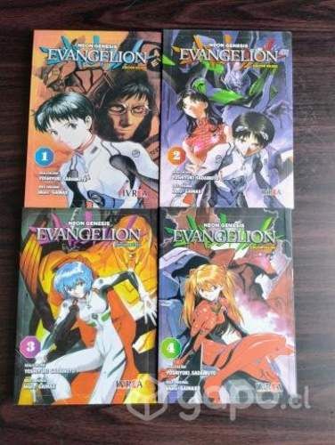 Manga Evangelion Edición Deluxe 01, 02, 03 y 04