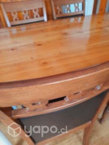 Comedor 6sillas de madera
