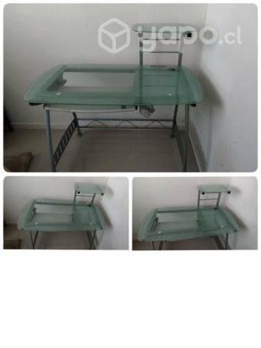 Escritorio vidrio templado