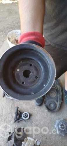 Polea bomba de agua