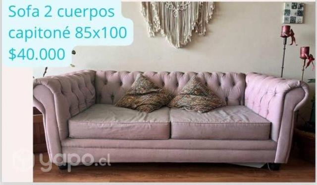 Sofá de dos cuerpos