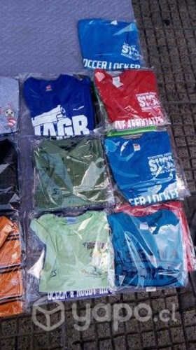 Lote de poleras de hombre