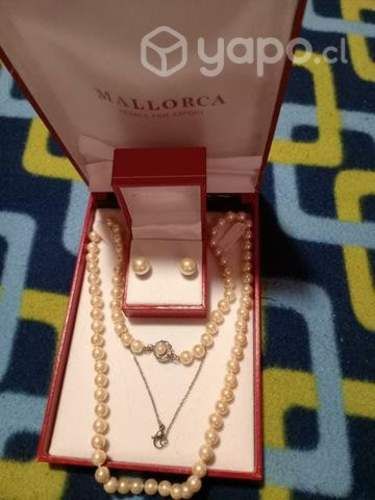 Collar y aros Mallorca