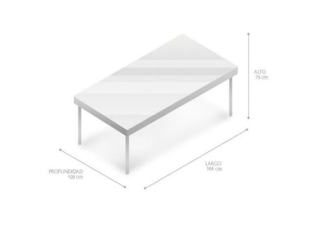 Mesa de comedor sin sillas