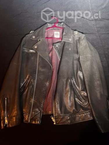 Chaqueta de cuero americanino talla M/L