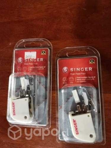 Prensatela acolchado, doble arrastre Singer
