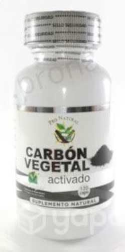 Carbón Vegetal Activado 120 Cápsulas