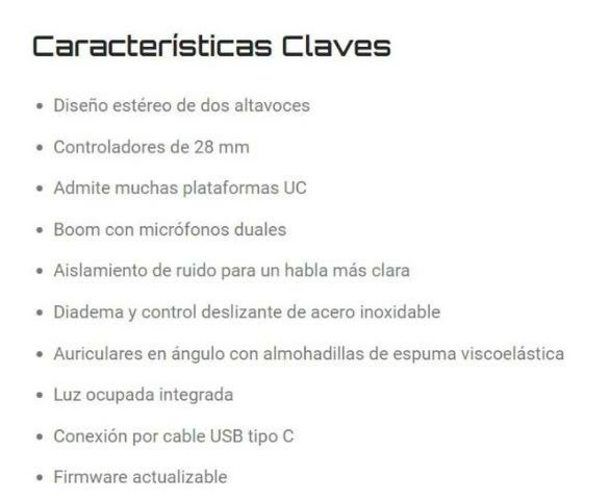 Audifonos con micrófono