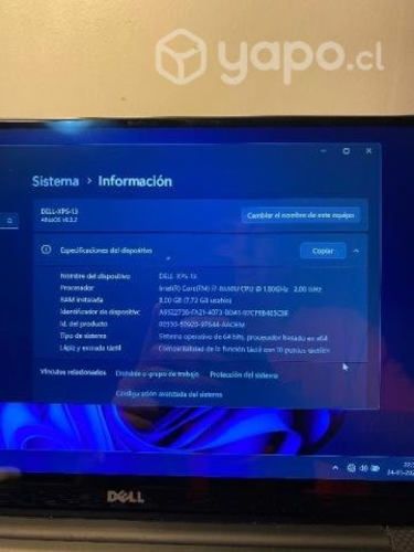 Dell xps 13 por apuro