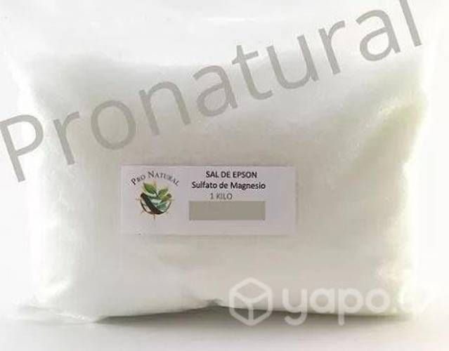 Sal De Epson 1 Kilo Para Baño