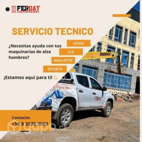 ¡Servicio Técnico, Maquinas alza Hombres