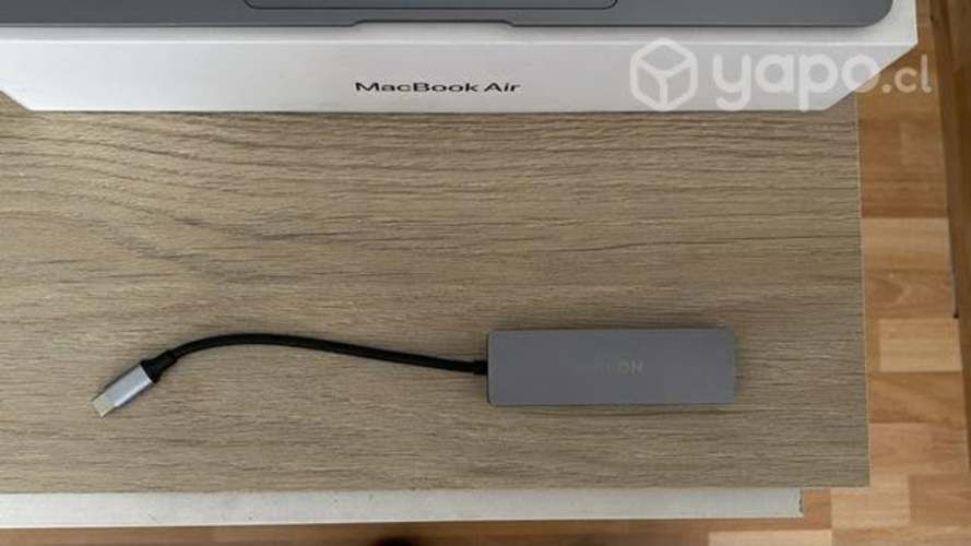 Macbook air m1, 13 pulgadas, gen 2022/ porta usb