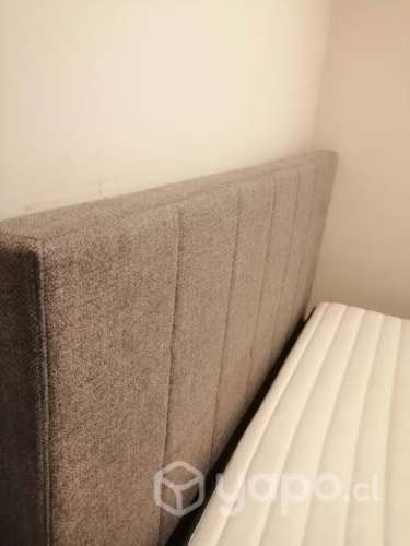 Cama matrimonial 2 plaza + Colchón