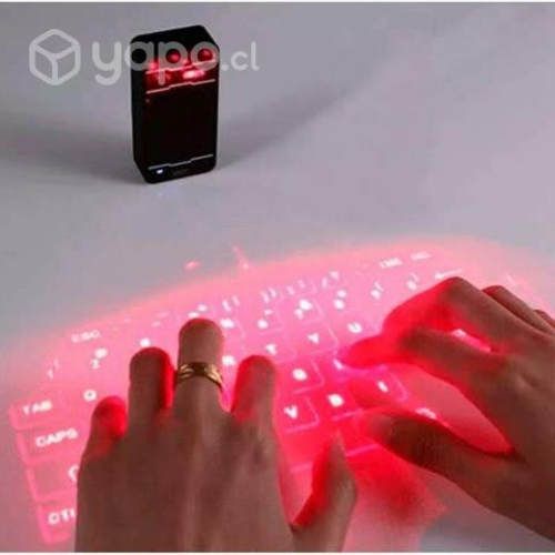 Teclado láser Conexion a Bluetooth inalambrico