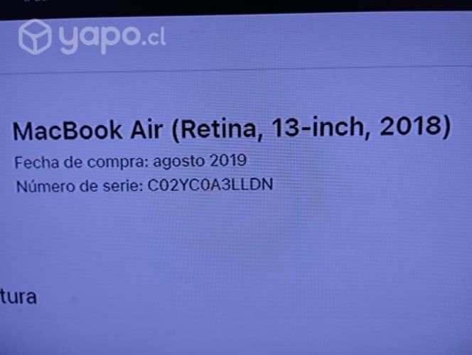 MacBook Air (Retina, 13 pulgadas)