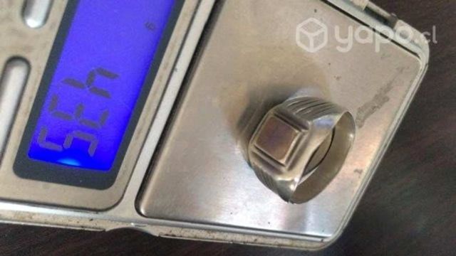 Anillo de plata con oro