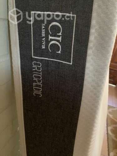 Colchón 2 plazas cic ortopédico