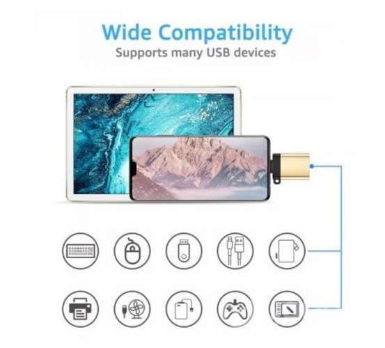 Adaptador Micro USB a USB 3.0 Convertidor V8 Macho