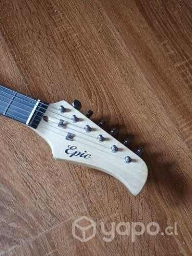 Guitarra Electrica GS-WHITE 10W + Amplificador 10W