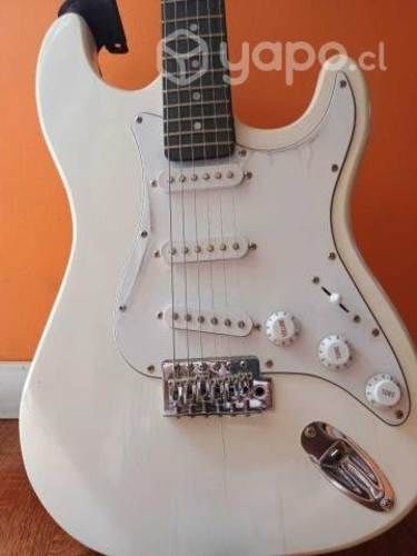 Guitarra Electrica GS-WHITE 10W + Amplificador 10W