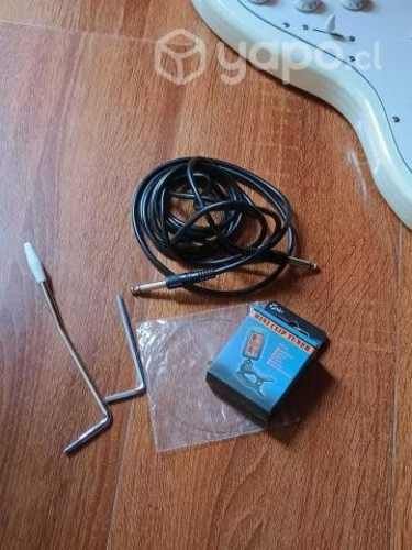 Guitarra Electrica GS-WHITE 10W + Amplificador 10W