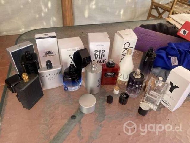 Frascos de perfumes