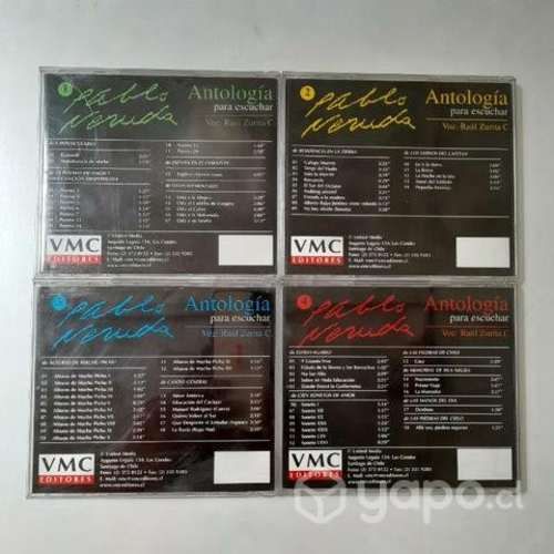 Pablo Neruda / Antología Para Escuchar