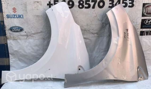 Tapabarro izquierdo Peugeot 208