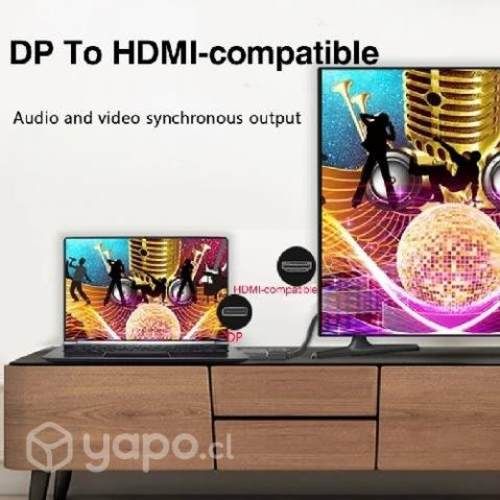Adaptador DisplayPort a HDMI 1080 Full HD Converti