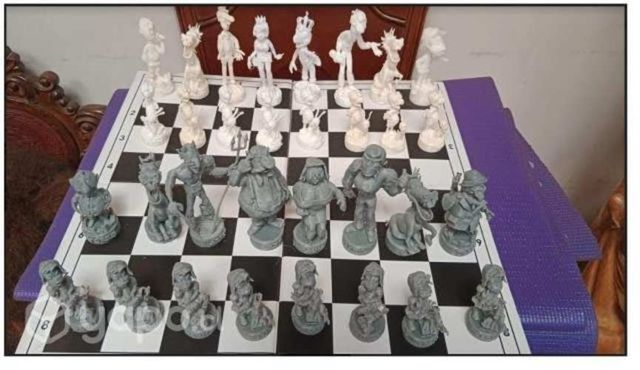 Condorito Ajedrez de material elástico y flexible