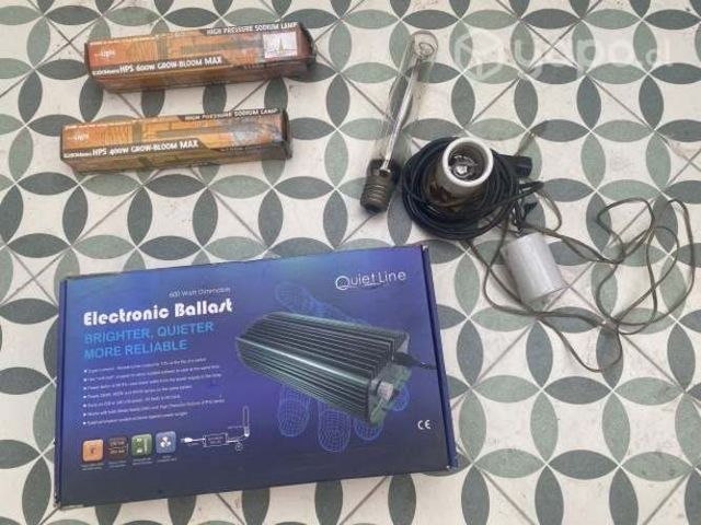Ballast conjunto grow indoor luz