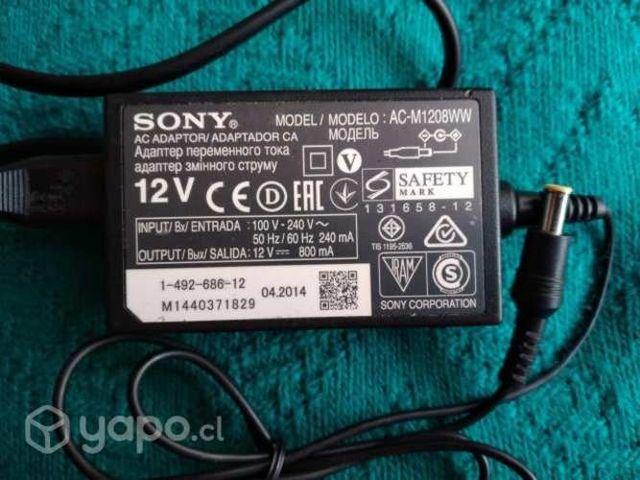 Sony adaptador blu ray player (12 volt - 0.8 amper