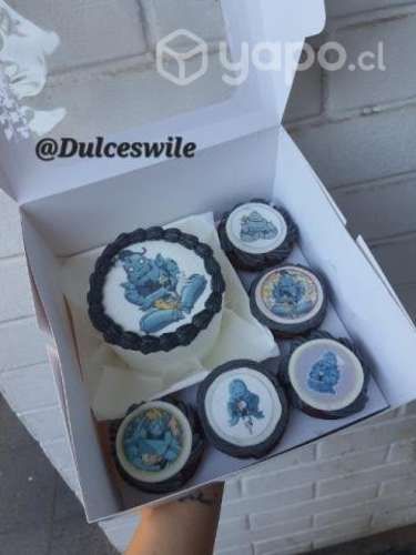 Box mini torta cupcakes / tortas personalizadas